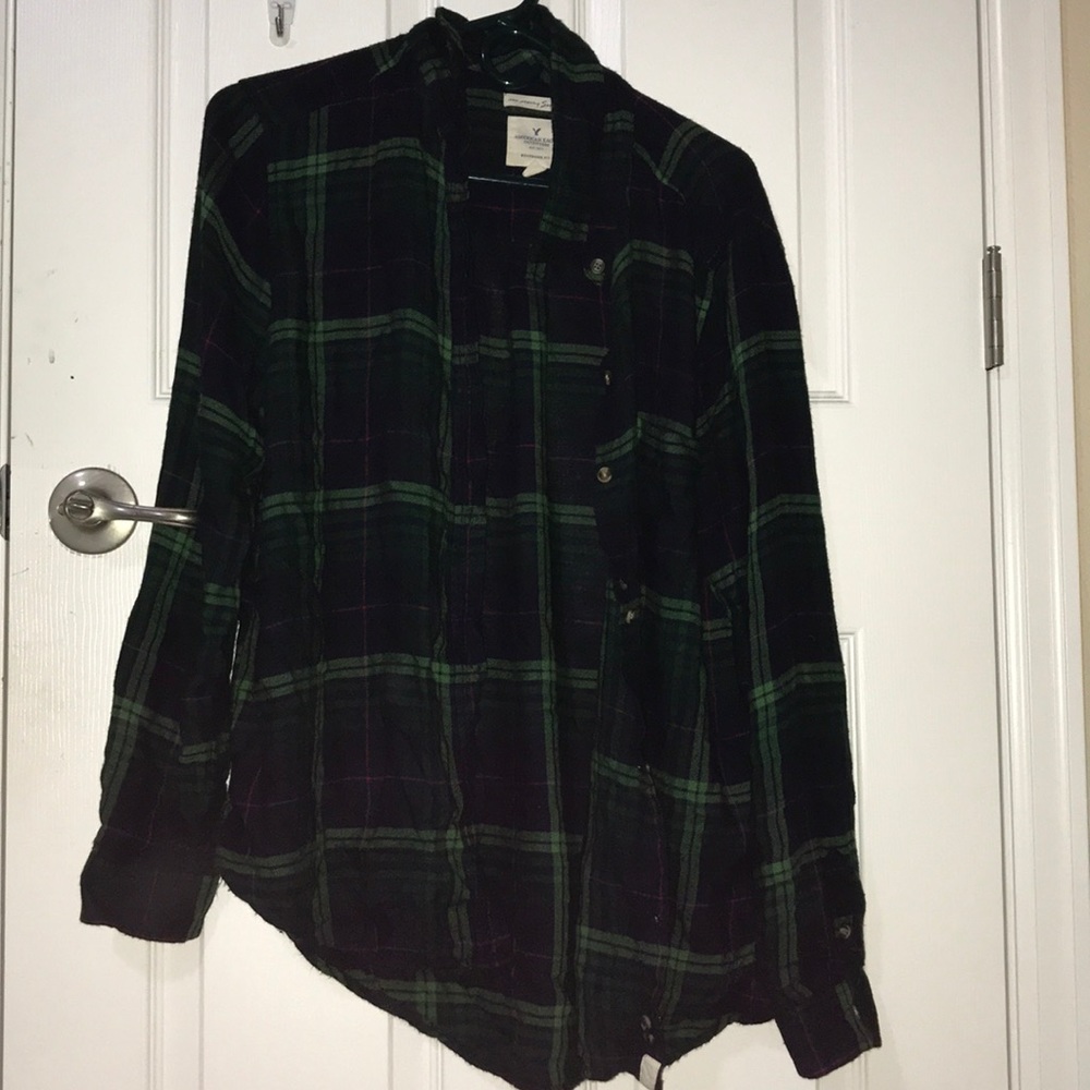 Green flannel
